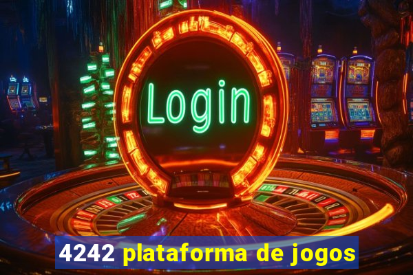 4242 plataforma de jogos